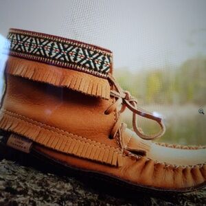 Moccasin Ankle Boot Women's SZ 7.5